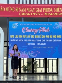 HỘI AN TỔ CHỨC CHƯƠNG TRÌNH KỶ NIỆM 135 NĂM NGÀY SINH CHỦ TỊCH HỒ CHÍ MINH (19/5/1890-19/5/2025)
