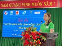 HỘI AN TỔ CHỨC CUỘC THI THUYẾT MINH VIÊN CỘNG ĐỒNG CẨM KIM  NĂM 2024