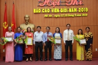 Hội thi Báo cáo viên giỏi thành phố Hội An năm 2019