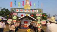 Phụ nữ Cẩm Nam tổ chức Hội trại " Sắc màu tháng ba"