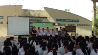 Xã Cẩm Thanh nói chuyện chuyên đề cho học sinh nữ